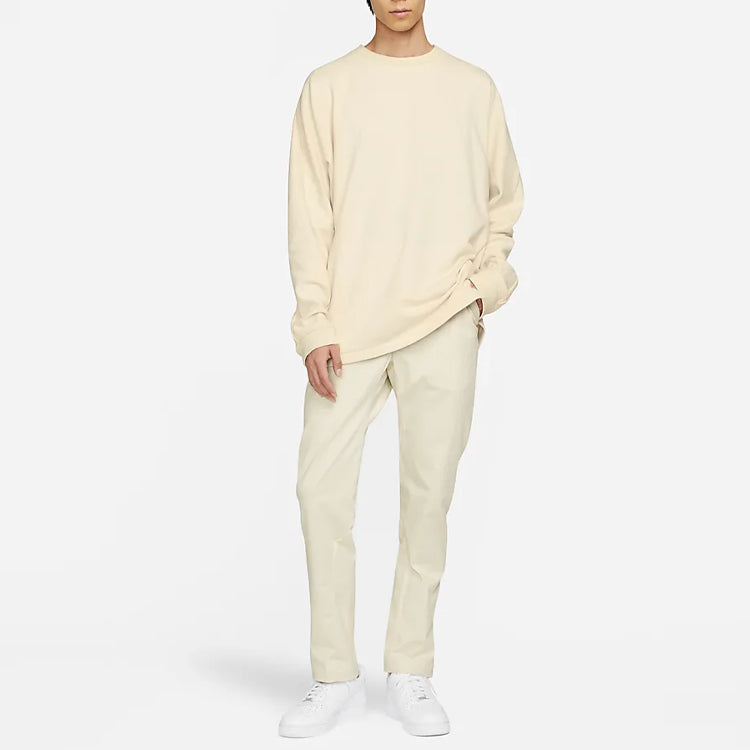 Men's Nike ESC Series Knit Round Neck Pullover Yellow DH2707-790