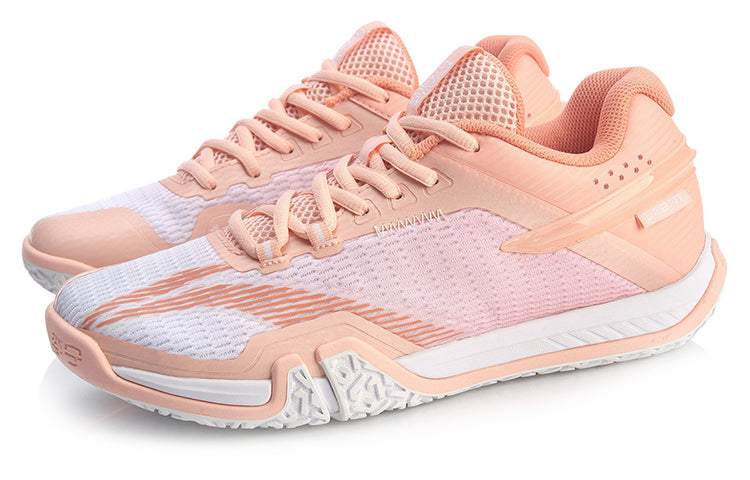 (WMNS) Li-Ning Ground Flying Lite 'Orange Pink' AYTQ022-2