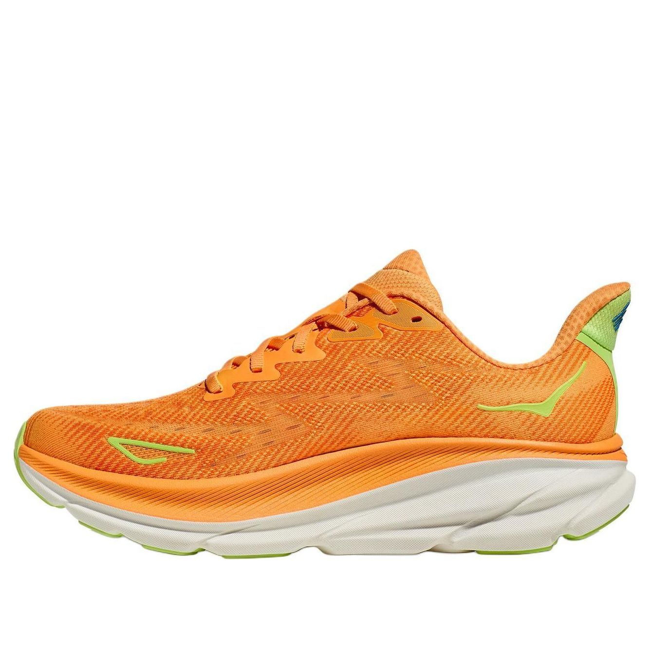 HOKA ONE ONE Clifton 9 2E Wide 'Solar Flare Lettuce' 1132210-SLRL