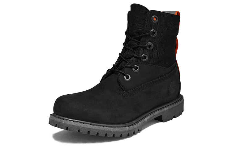 (WMNS) Timberland Rebotl 6 Inch Wide-Fit Boot 'Black Nubuck' A2AZ8