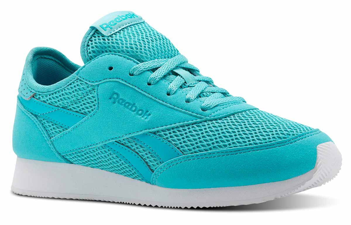 (WMNS) Reebok Royal Classic Jog 'Blue White' CN0374