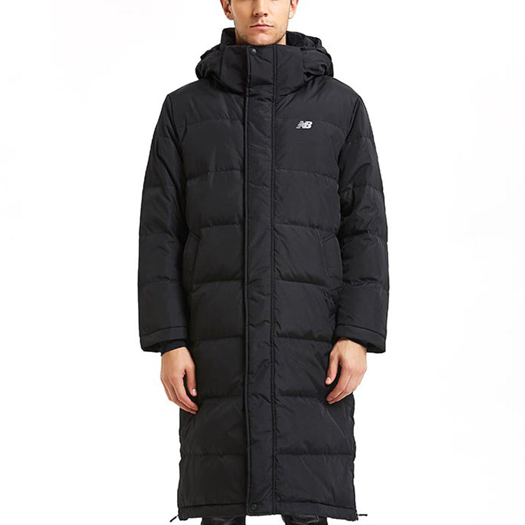 New Balance Long Cut Hooded Coat Asia Sizing 'Black' NP84V023-BK