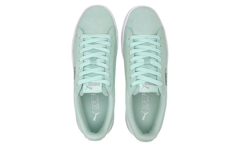 (WMNS) PUMA Vikky V2 Low-Top Board Shoes Green 369725-21