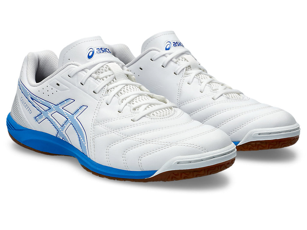 ASICS Calcetto Wd 9 Wide 'White Electric Blue' 1113A037-101