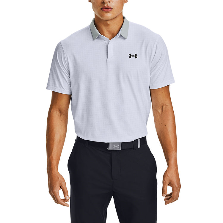 Under Armour Iso-Chill Grid Polo Shirt 'White' 1356650-100