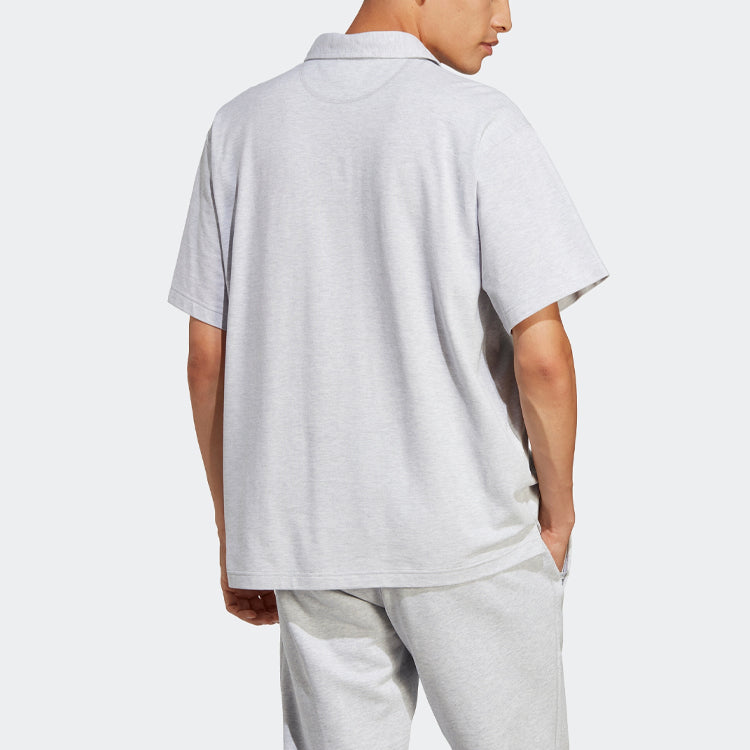 adidas Originals Premium Essentials Polo Shirt 'Grey' IC5120