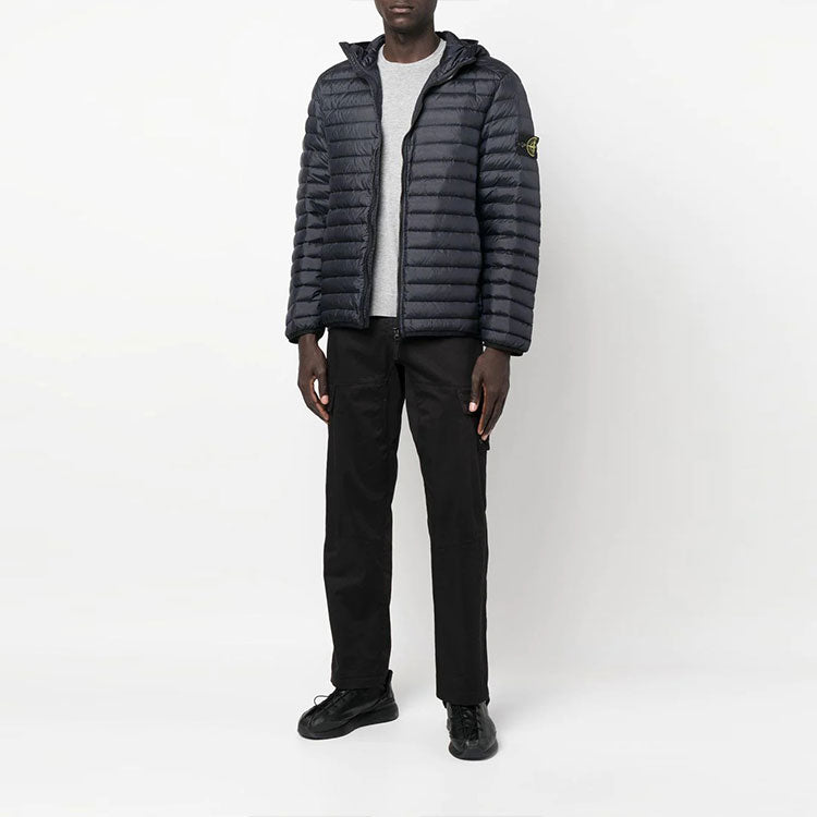STONE ISLAND Lightweight Hooded Down Jacket 'Black' 771540324-V0020
