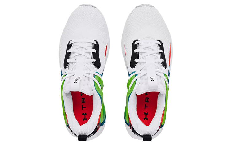Under Armour HOVR Apex 3 Running Shoes White/Green 3024271-100