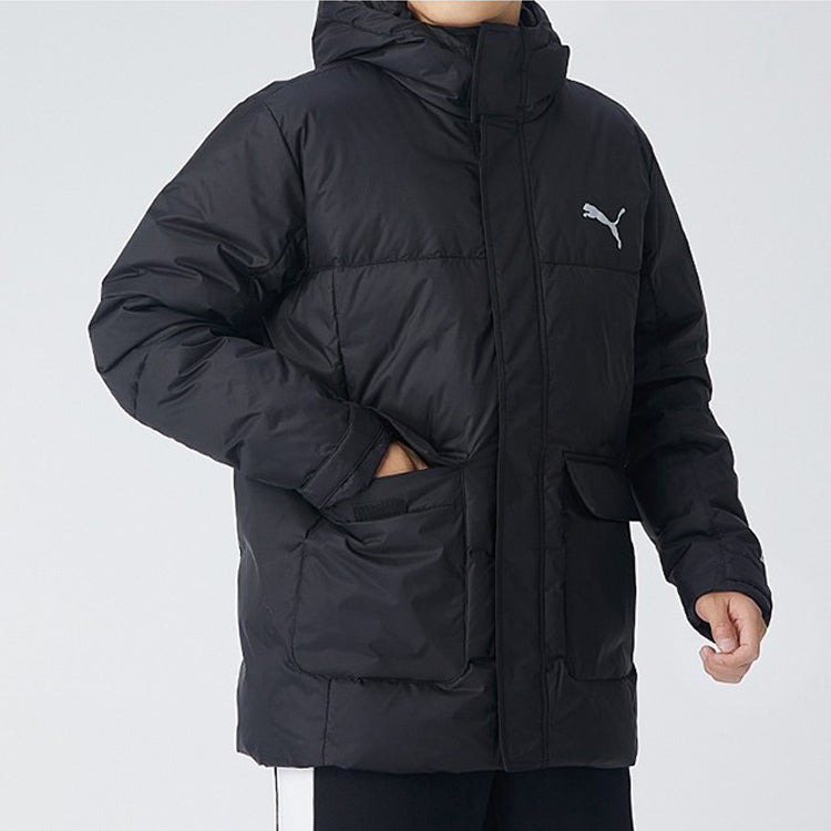PUMA Protective Down Jacket 'Black White' 586604-01