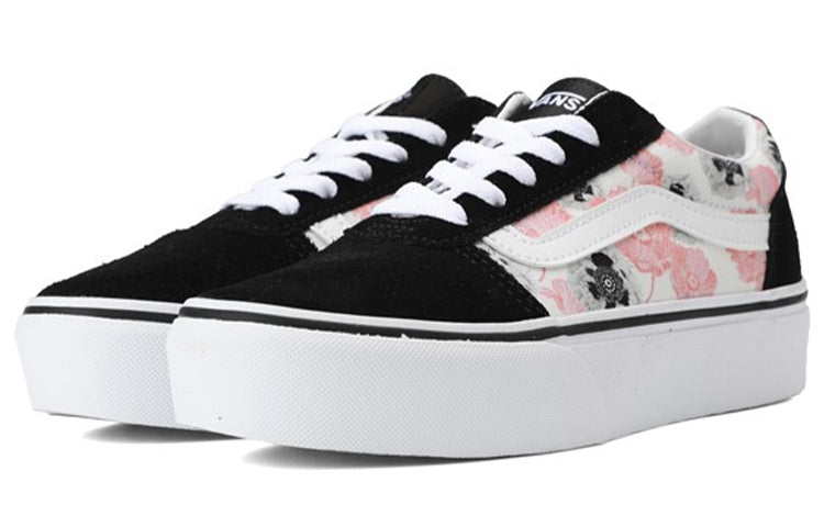 Vans Ward Platform Pink Floral 'Pink Black' VN0A3TLCXX3