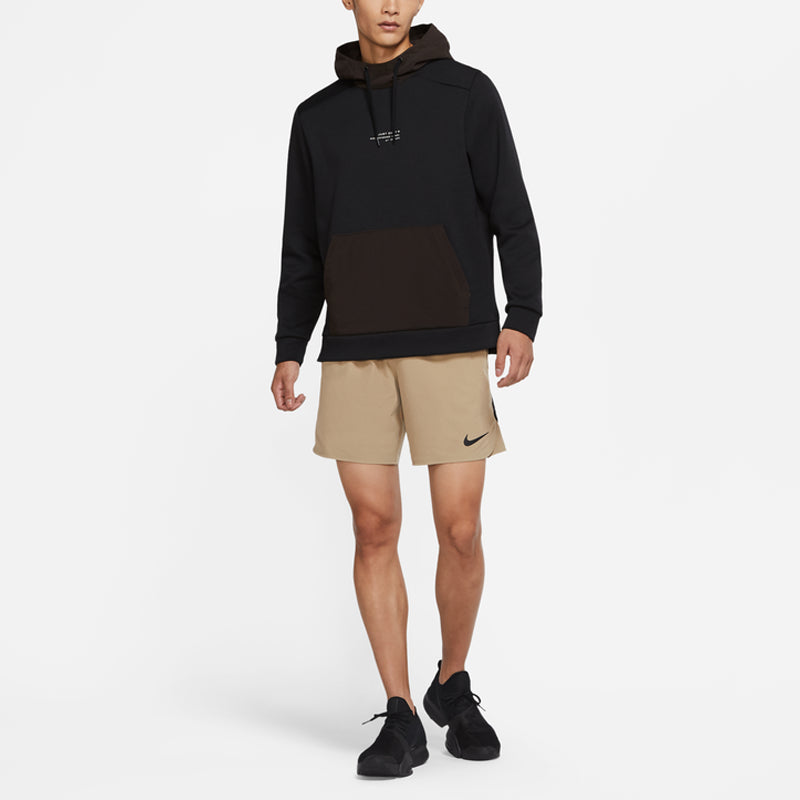 Men's Nike Dri-Fit Solid Color Knit Pullover Training Sports Black DD1972-010