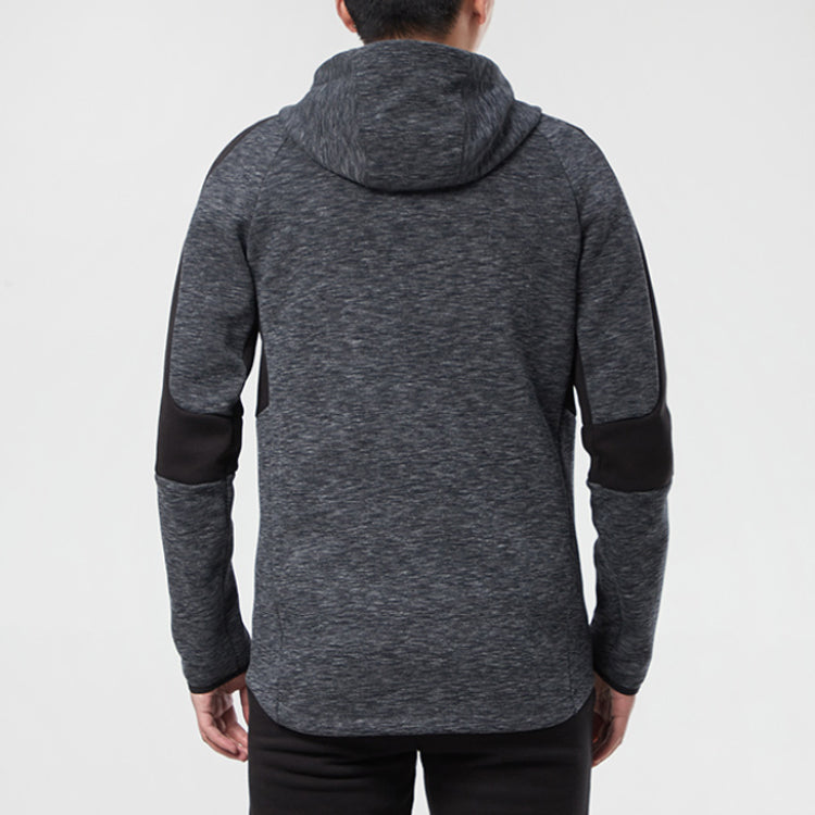 PUMA Sports Running Colorblock Hooded Jacket Black 588659-01