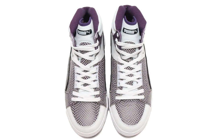 PUMA x Atmos SlipStorm Mid Snake Vintage 'White Purple Black' 383719-01