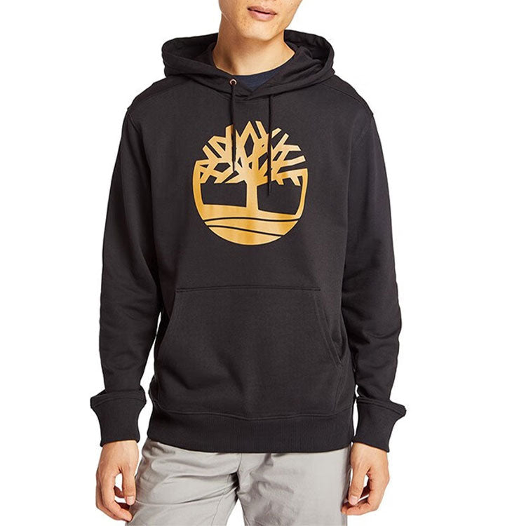 Timberland Golden Logo Hoodie 'Black' A28HZ-P56