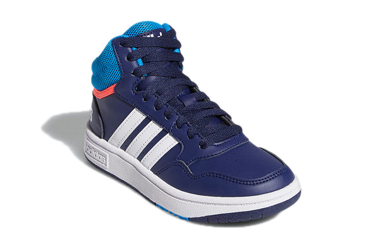 (PS) adidas Hoops Mid Shoes 'Dark Blue Turbo' GW0400