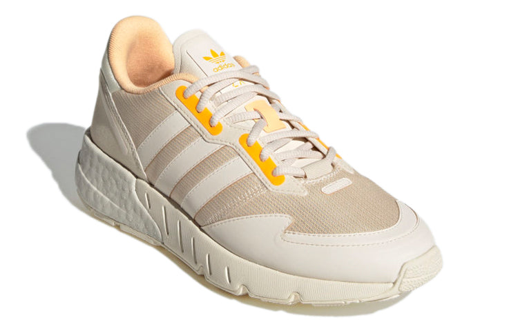 (WMNS) adidas ZX 1K Boost 'Wonder White Acid Orange' GZ9173