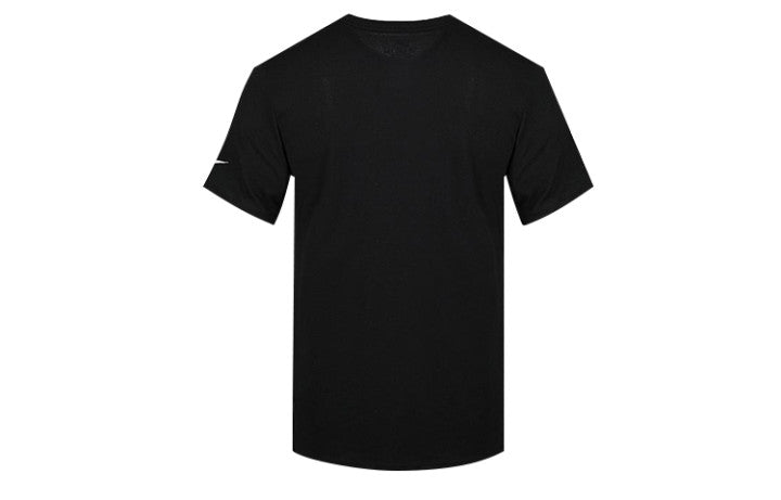 Nike Just Do It Printing Sports Quick Dry Short Sleeve Black 923537-011