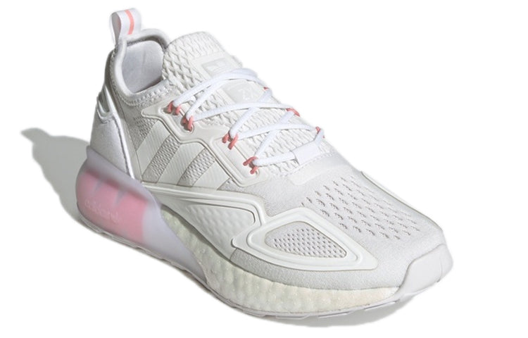 (WMNS) adidas ZX 2K Boost 'Footwear White Pink' GW0751