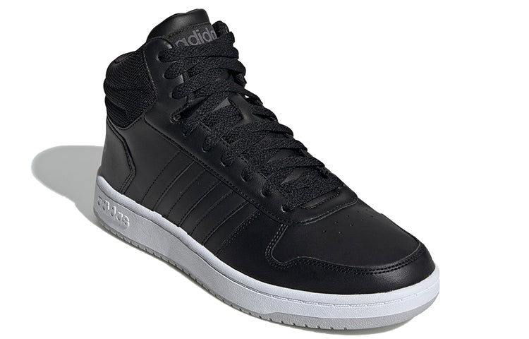 adidas Hoops 2.0 Mid 'Black Grey' EE7379