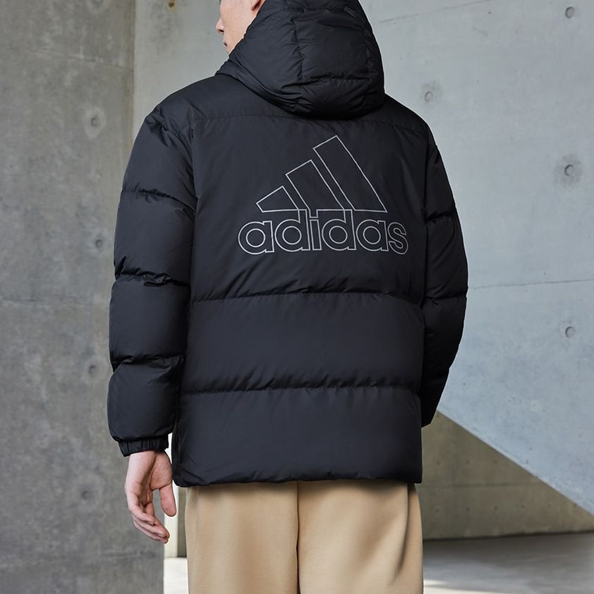 adidas Puff Down Jacket 'Black' IV7560