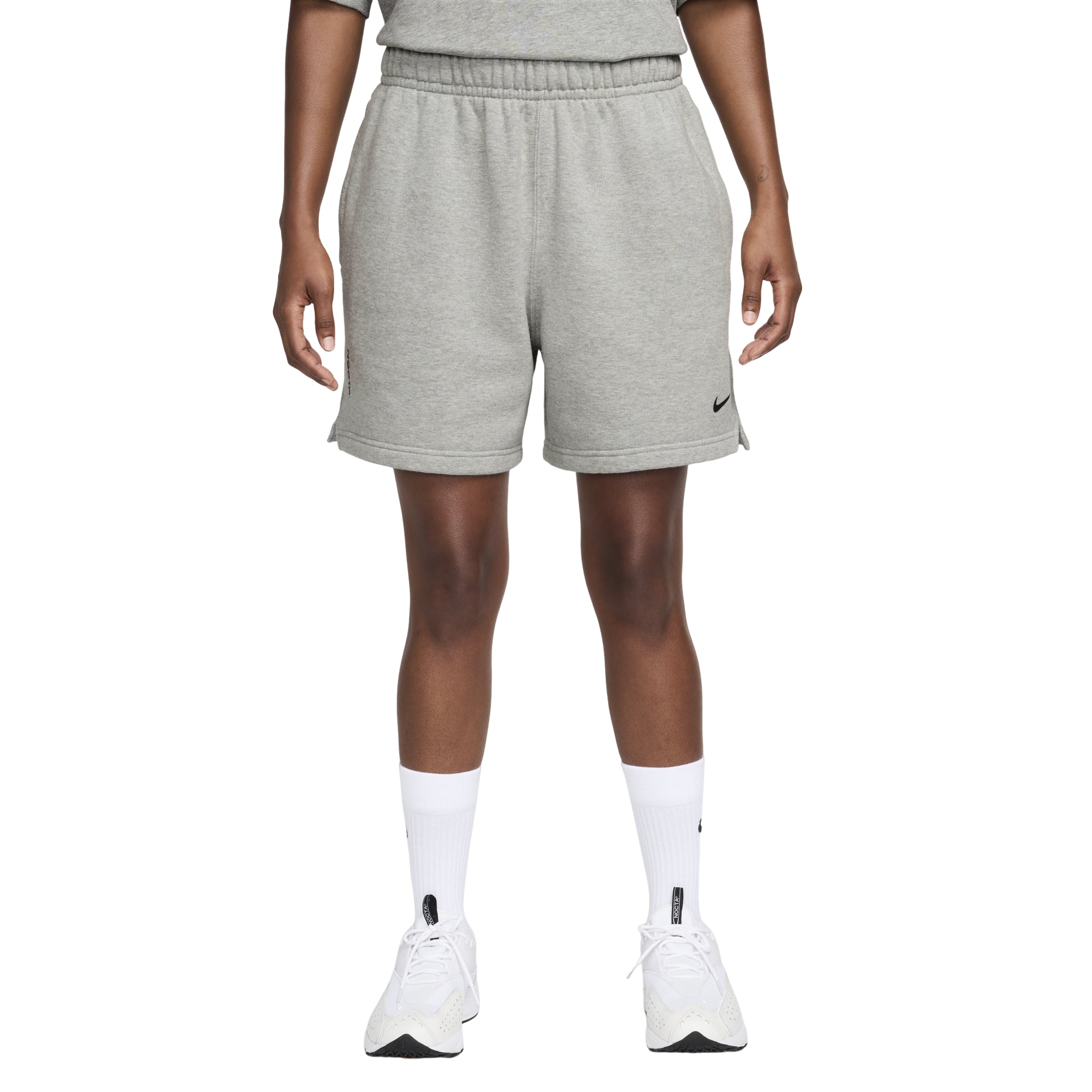 Nike x NOCTA Cardinal Fleece Shorts 'Dark Grey Heather' FQ0408-063