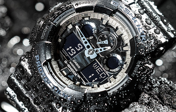 CASIO G-Shock Analog-Digital 'Black' GA-100CF-1APR