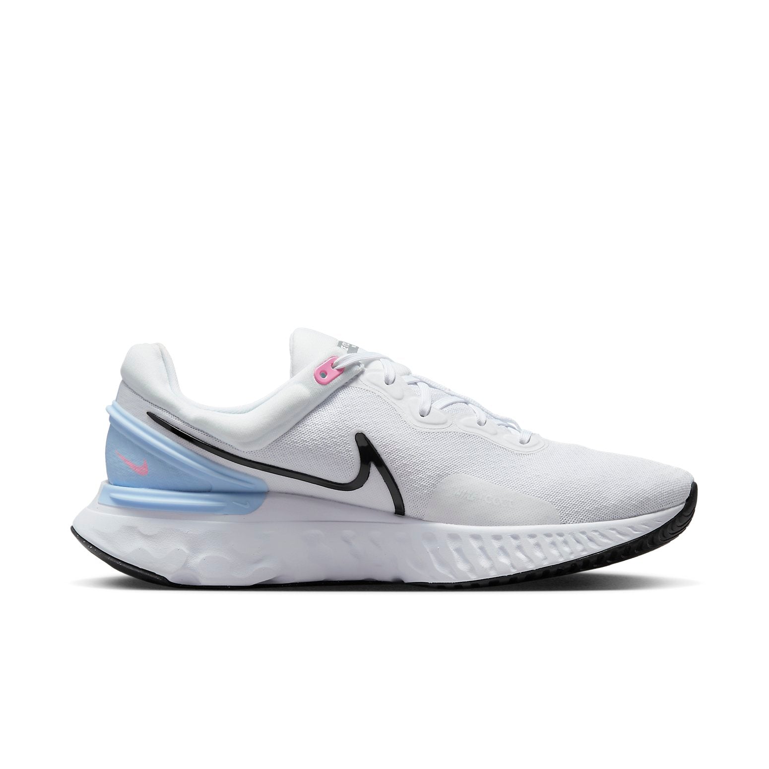 Nike React Miler 3 Road Running Shoes 'White Bright Crimson Obsidian' DD0490-102