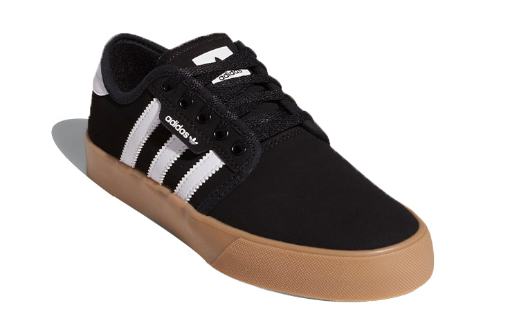 (GS) adidas originals Seeley J 'Black White Brown' EE6141