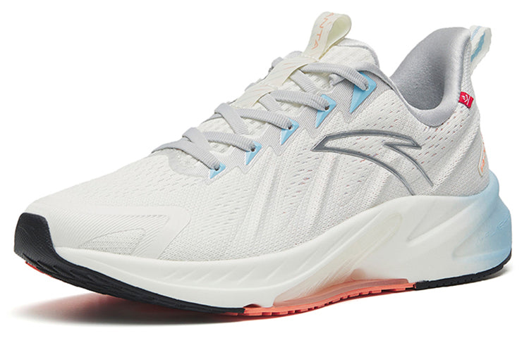(WMNS) ANTA Rocket 4 'White Blue Silver' 122245530-2