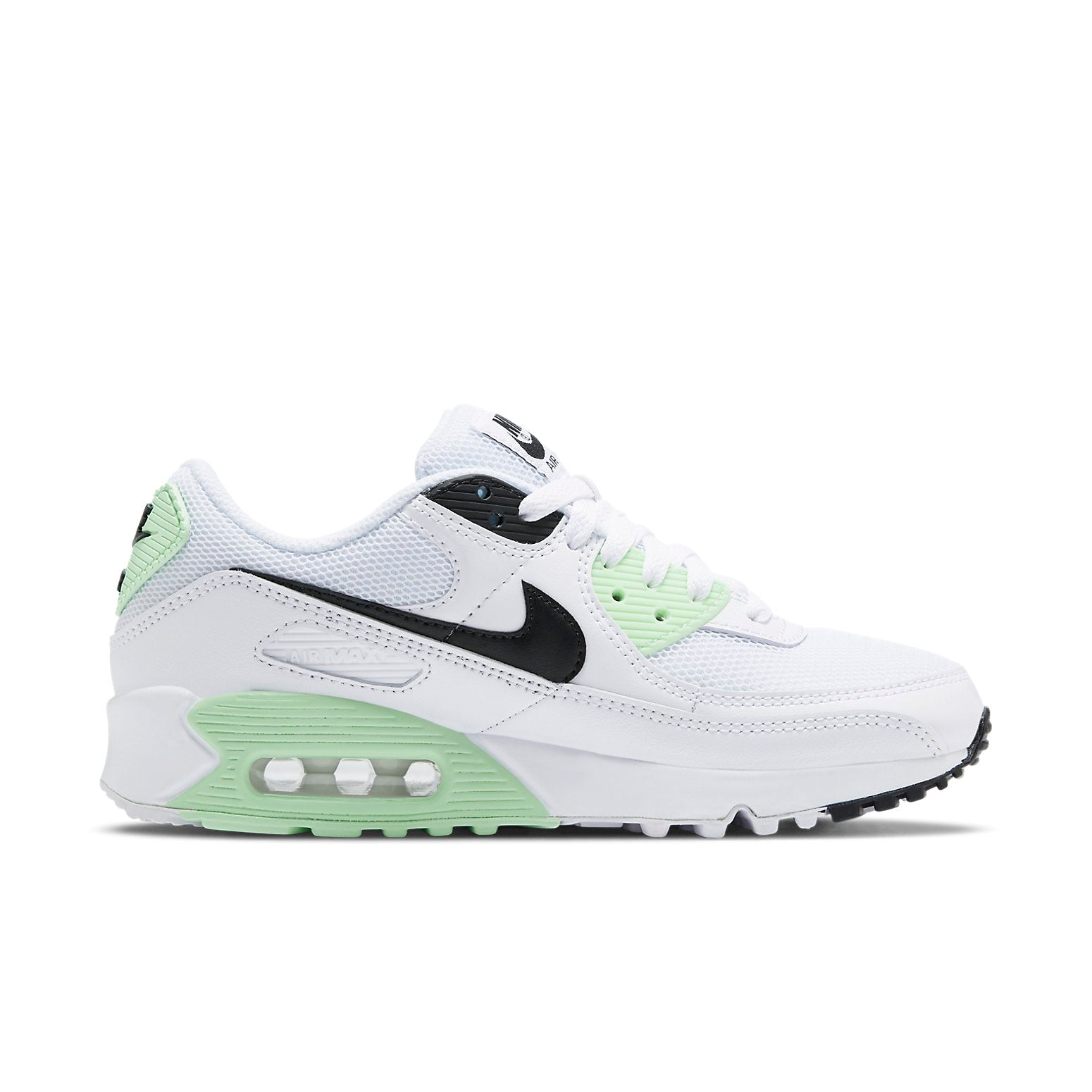 (WMNS) Nike Air Max 90 'White Vapor Green' CT1039-101