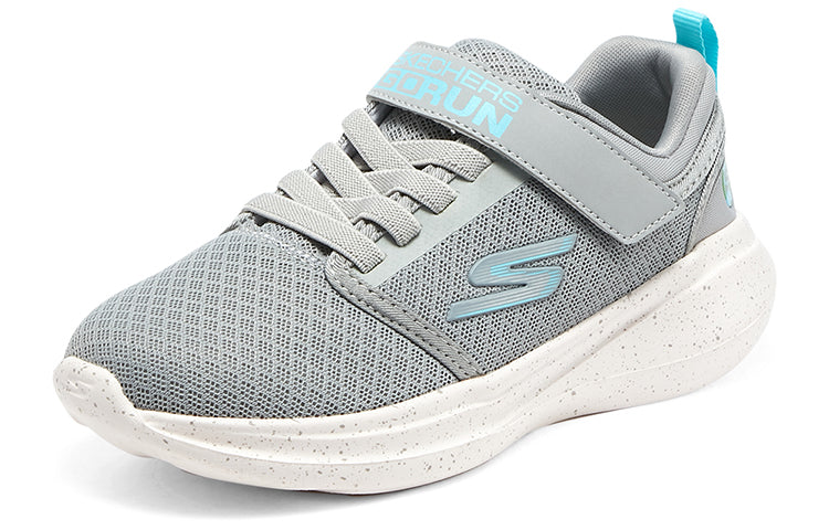 (GS) Skechers Go Run Fast Sneaker 'Grey Light Blue' 302491L-GRY