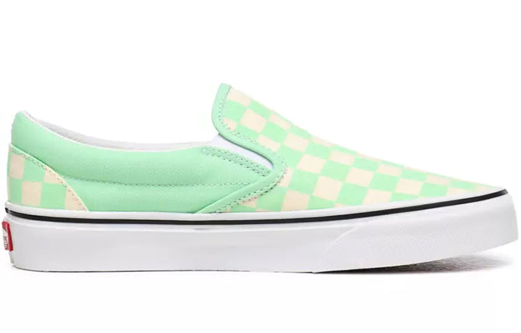 Vans Classic Slip-On 'Checkerboard - Green Ash' VN0A4U38WS1