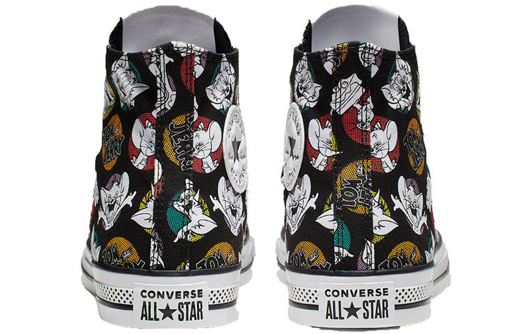 Converse Tom & Jerry x Chuck Taylor All Star High 'Black' 165733C