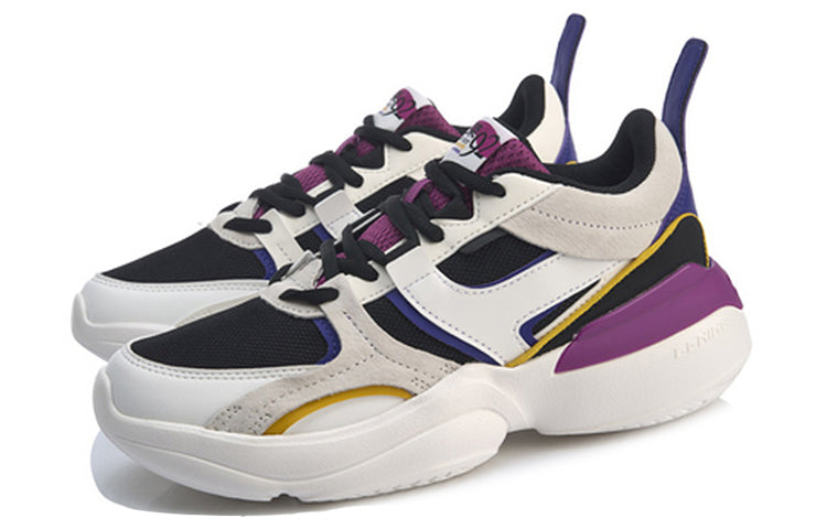 (WMNS) Li-Ning Medalist 92 'White Black Purple' AGLP086-2