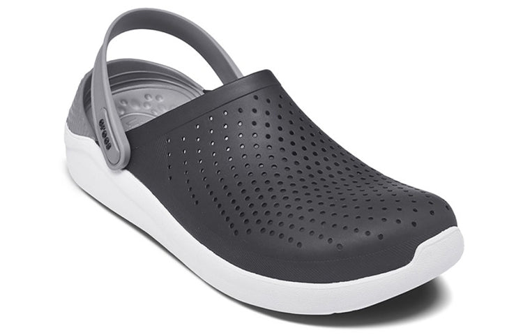 Crocs LiteRide Sandals 'Black Smoke Grey' 204592-05M
