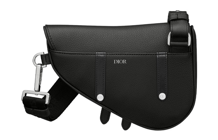 DIOR Mini Saddle Bag 'Black' 1ADPO191YMJ-H00N