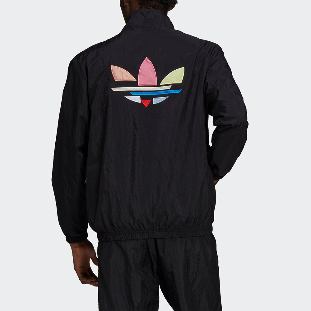 adidas originals St Woven Tt Casual Stand Collar Sports Jacket Black H37735