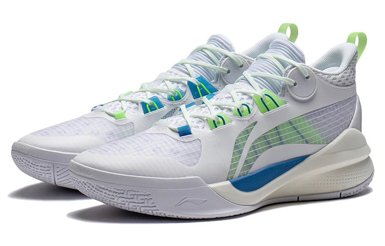 Li-Ning Sonic 10 TD Team 'White Green' ABPS015-1