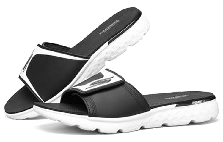 Skechers On The Go 400 Casual Slippers 'Black White' 54262-BKW