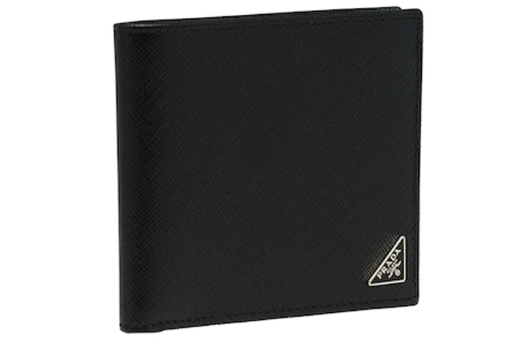 PRADA SS26 Saffiano Leather Wallet 'Black' 2MO513-QHH-F0002