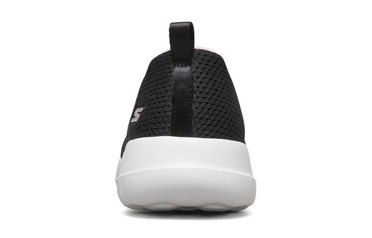 (WMNS) Skechers Go Walk Casual Lazy Shoes Black 124091-BKPK