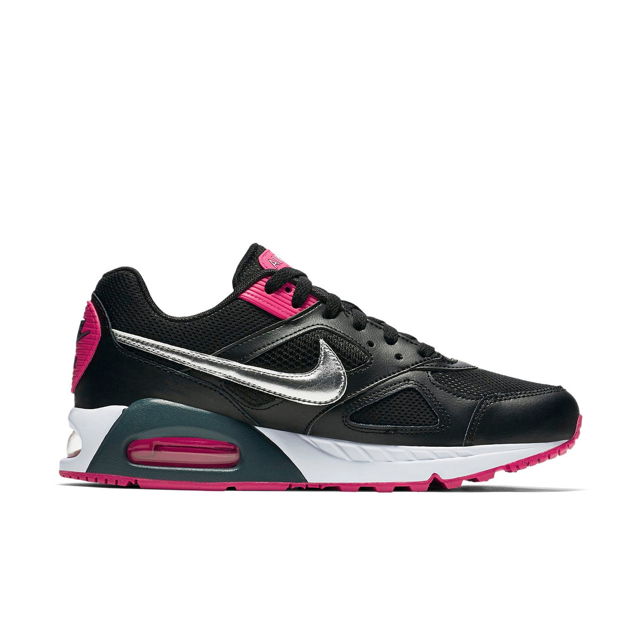 (WMNS) Nike Air Max IVO 'Black Metallic Silver' 580519-002