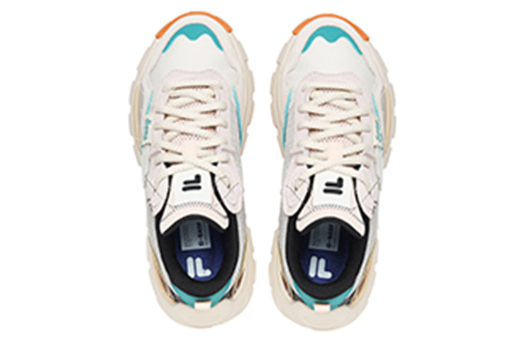 (WMNS) FILA FUSION Bone Sneakers 'Pink Grey White' T12W241203FBS