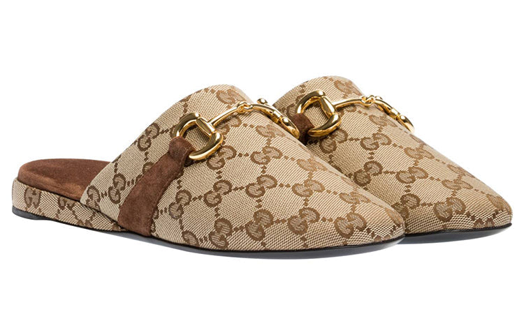 (WMNS) Gucci GG Print Mules 601599-G1710-9773