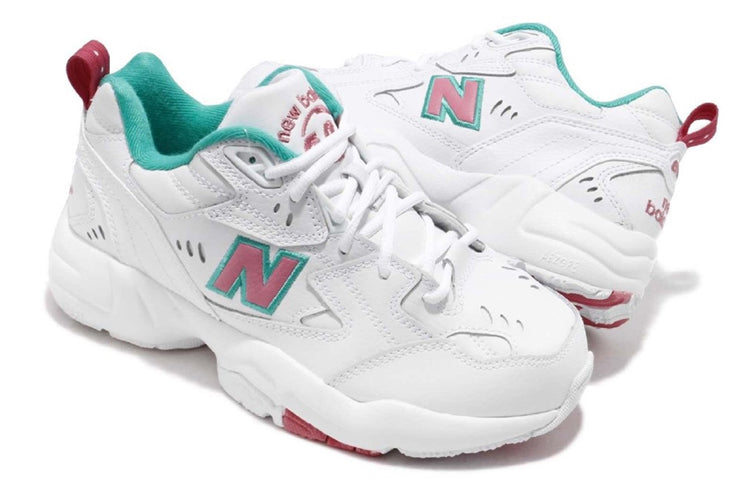 (WMNS) New Balance 608 Series 'White Green' WX608WT1