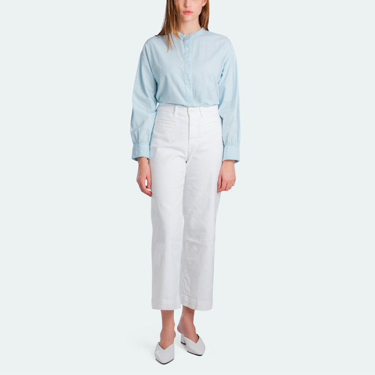 Levis Logo Casual Long Sleeves Shirt Light Blue 85434-0000