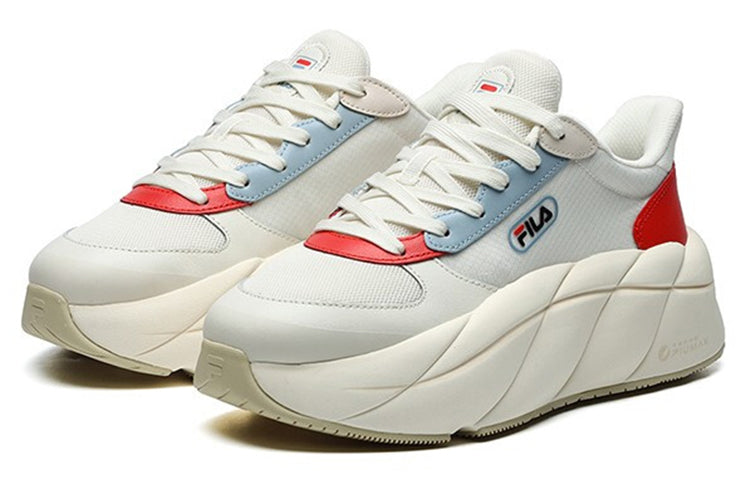 (WMNS) FILA Gelato Low Top Daddy Shoes For White/Red F12W124211FSR