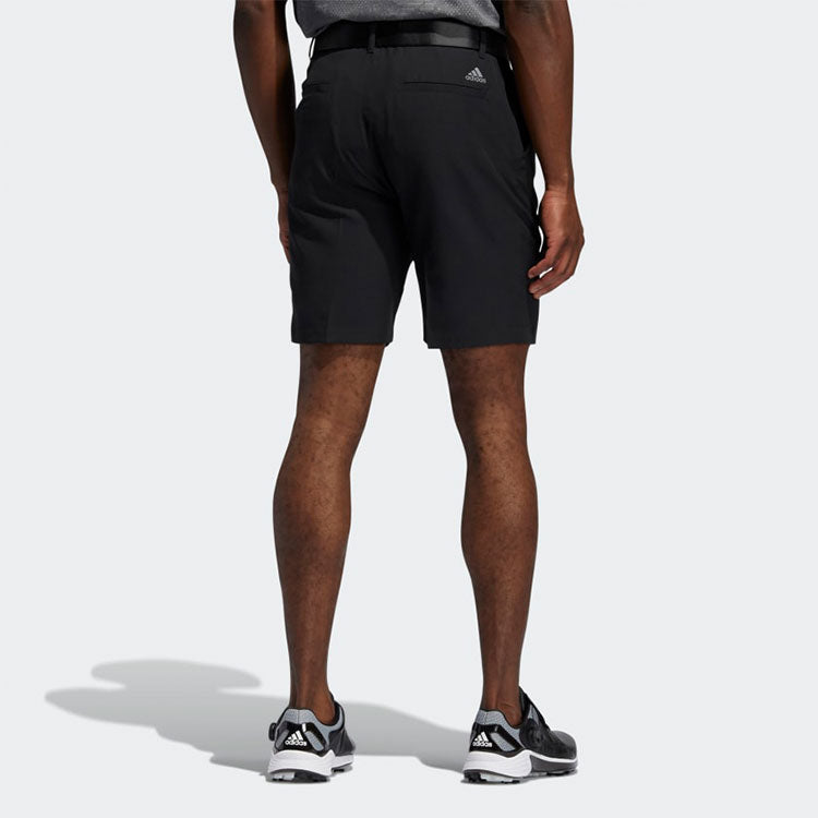 Men's adidas Logo Printing Straight Casual Solid Color Sports Shorts Black GL0154