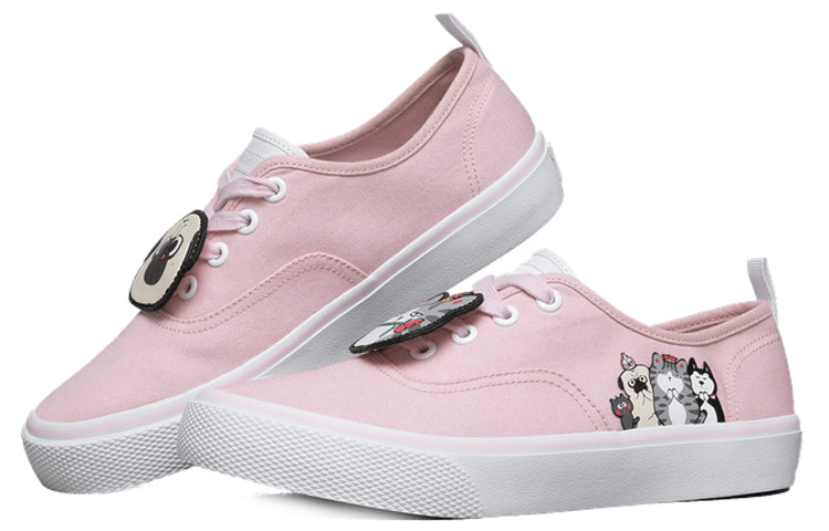 (WMNS) Skechers V'lites Sneakers Pink/White 66666269-PNK