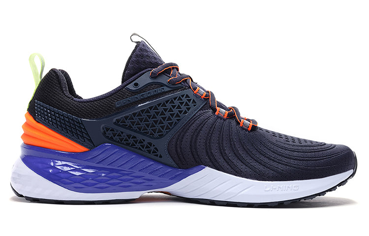 Li-Ning Cloud V2 'Dark Blue Orange' ARHP013-4